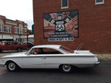 Darren 	Ott and his 1960	Ford	Starliner.  
					<a href="/info/2016-Cruise-In-Gallery/041.jpg" download="2016-Cruise-In-041.jpg">Download this Image </a> 